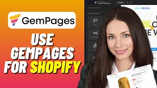 Gempages Shopify Tutorial 2024  How To Use Gempages For Shopify [upl. by Hayouqes]