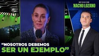 Claudia Sheinbaum reparte los “estatequietos” los coscorrones los “aquí no”  Nacho Lozano [upl. by Wemolohtrab]