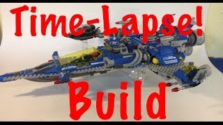 LEGO Movie Bennys SPACESHIP 70816 Time Lapse Build [upl. by Lasonde]