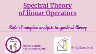 15 Role of complex analysis in spectral theory [upl. by Abey]