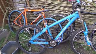 old school muddyfox freeride dnm AIR FORKS mtb like its 1999 [upl. by Philip]