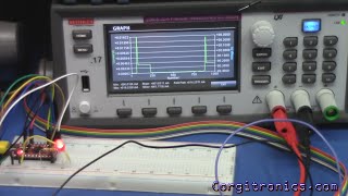 Power use of an Arduino and nRF24L01 using a Keithley 2208S [upl. by Pasquale828]