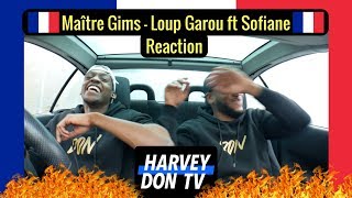 Maître Gims  Loup Garou ft Sofiane Reaction Harvey Don TV [upl. by Dasteel]