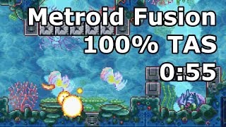 TAS GBA Metroid Fusion quot100quot in 135193 055 ingame by BioSpark [upl. by Nohsyt]