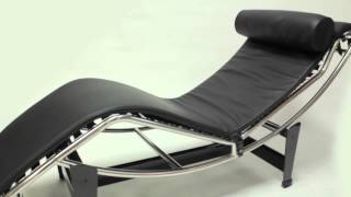 LC4 Chaise Lounge  Le Corbusier  Iconic Furniture  Mid Century Modern [upl. by Gnus]