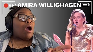 AMIRA WILLIGHAGEN  EBBEN REACTION [upl. by Olvan755]