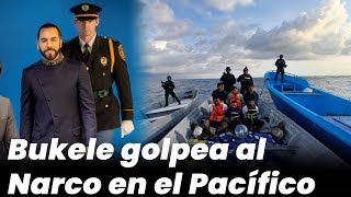 Bukele y la Fuerza Naval Frenan Operación de Narcotráfico en el Pacífico [upl. by Anitaf45]