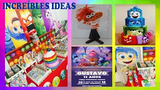 ¡Fiesta Temática de INTENSAMENTE 2 🎉 Ideas Geniales para una Fiesta Inolvidable [upl. by Aimit120]