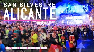 San Silvestre de Alicante 2023 Carrera Solidaria  EMISIÓN EN DIRECTO en alta calidad y sin cortes [upl. by Arfihs891]