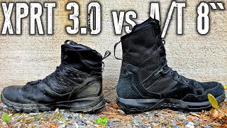 511 XPRT 30 vs AT 8quot tactical boots review and comparison  Taival Outdoors [upl. by Refinneg]