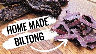 Homemade Venison Biltong Easy DIY Recipe [upl. by Strage]