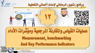 عمليات القياس والمقارنة المرجعية ومؤشرات الأداء‏ KPIs مع د محمد العامري [upl. by Luise]