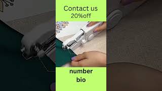 Mini Hand Sewing Machine machine handmade sewingmachine clothing clothesmanufacturer [upl. by Mayram]