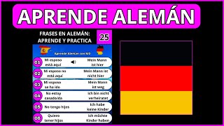 Aprende Alemán 🇩🇪💥  25 [upl. by Ecilef]