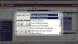 Costo Estándar con CAPATAZ Software [upl. by Lippold]