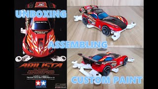 Tamiya Abilista Japan Cup 2018 95109 开箱与组装  Unboxing amp AssemblingCustom Paint [upl. by Wolram]