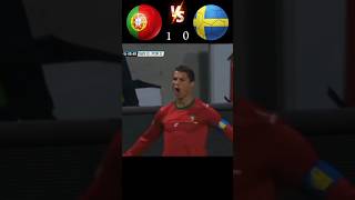 Full video ☝️Portugal vs Sweden 32 Ronaldo Hat trick footballsoccer ronaldo youtube [upl. by Lan]