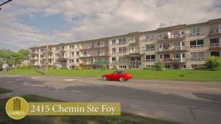 Vidéo Appartements à louer Québec  2415 Chemin SainteFoy [upl. by Conias]