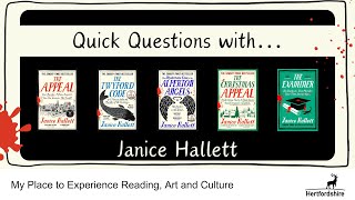 Quick Questions with Janice Hallett [upl. by Lah682]