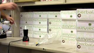 herbalaire vaporizer easy setup and most versatility [upl. by Eintruok706]