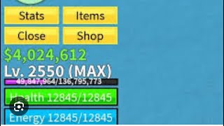 Trying to max out my level in roblox blox fruit episode two [upl. by Kciregor]