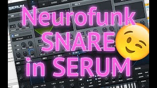 Neurofunk Snare in Serum [upl. by Stoller789]