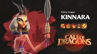 Kinnara Guide Skills and Best Talent Tree  callofdragonsgame [upl. by Suzzy]