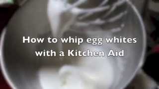 How To Whip Egg Whites Soft and Firm Peak [upl. by Isleana]