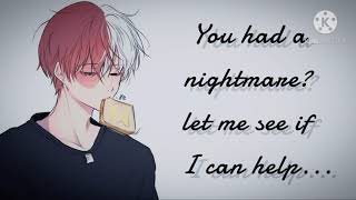 Todoroki Helps You Fall Back Asleep After a Nightmare Todoroki x Listener asmr roleplay [upl. by Jp888]