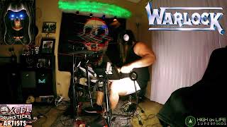 WARLOCK  quotVorwärts All Rightquot 2024 HD Drum Cover drumcover heavymetal drumvideo [upl. by Kcirted]