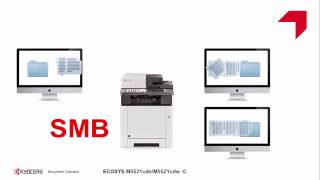 ECOSYS M5521cdn Escaneo SMB en MAC OSX [upl. by Poler]