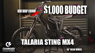 We TRANSFORMED this Talaria Sting MX4 for Under 1000 [upl. by Maxy855]