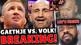 BREAKING Justin Gaethje vs Alexander Volkanovski Jon Jones on his UFC return Conor McGregor [upl. by Rubinstein]