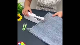 Handheld Portable Sewing Machine [upl. by Oirramed742]