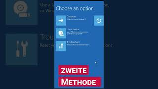 Wie Sie den Windows 10 8 und 7Bootloader wiederherstellen shorts short shortvideo [upl. by Laveen365]