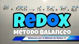 Balanceo Método REDOX paso a paso bien fácil [upl. by Erfert]