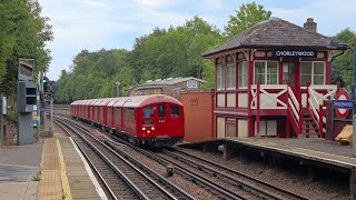 London Underground 1938 Tube Stock back on the Metropolitan Line Westbound  160th Anniversary [upl. by Hyacinthia]