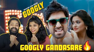 Googly  Googly Gandasare Full Song Video Song REACTION  Malayalam  Yash  Kriti Kharbanda [upl. by Johm]