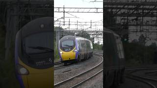 Pride Pendolinos full tilt Wolverton pendolino trains [upl. by Maddis]