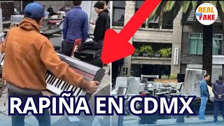 RAPIÑA tras desalojo del Centro Universitario de Música Fermatta en CDMX [upl. by Gayner419]