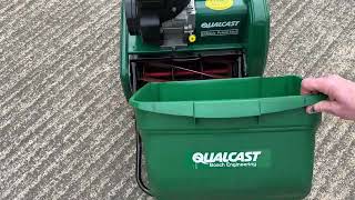 Qualcast Classic 35S Lawn Mower with Grass Box [upl. by Cai]