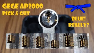 GeGe AP2000 Pick and Gut  This Lock Needs a Ranking Upgrade [upl. by Alicsirp]