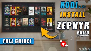 New KODI 21 Omega BUILD  Firestick amp Android TV [upl. by Clava859]