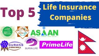 Top 5 Life Insurance Companies Of Nepal Best Insurance Company to Invest sharebazar [upl. by Faxon331]