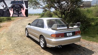 Mitsubishi Lancer Evolution III GSR  Forza Horizon 5  Thrustmaster T300RS Gameplay [upl. by Barbi]