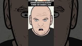 Every Time Dana White Goes Live For UFC 300 [upl. by Onej]