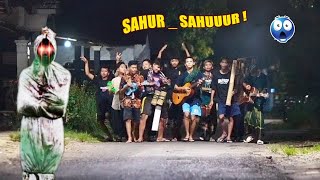 Sahur Sahuuur  Prank Pocong Terlucu Sepanjang Sejarah 🤣 [upl. by Ted]