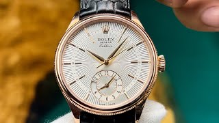 Rolex Cellini Dual Time 50525SSBRL  Size 39mm  Quang Lâm [upl. by Sanfo]