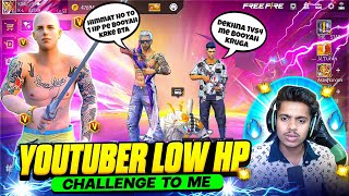 No Internet Prank With V badge Player 😱 But 100 Level Emote 🔥 Garena free fire [upl. by Yadrahs710]