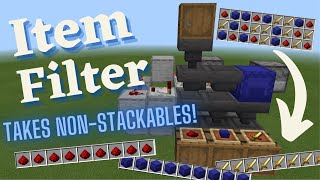 Shulker NonStackable amp Stackable Items Sorter  Fast amp Silent  Minecraft Bedrock 116118 [upl. by Anifares]